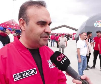 Bakan Kacır TEKNOFESTte cnn türke konuştu: Yolumuz uzun, hedeflerimiz iddialı