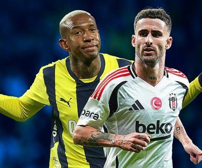 Fenerbahçe - Beşiktaş derbisinin en formda ayakları: Anderson Talisca ve Rafa Silva