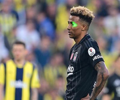 Gedsona lazer tutan taraftara gözaltı