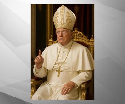Trump Papa fotoğrafı hakkında konuştu