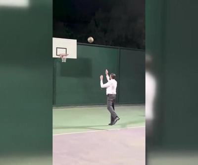 Şamda siyasete basketbol arası: Suriye Lideri Şara ve Şeybaninin görüntüleri dikkat çekti