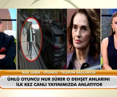 Ünlü sanatçı Nur Sürer, Şişli’deki o dehşet anlarını “Neler Oluyor Hayatta”da anlattı