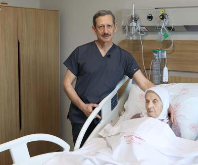 104 yaşındaki hasta, kapalı kalp ameliyatıyla sağlığına kavuştu