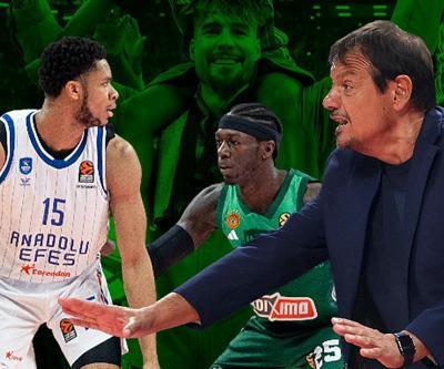Anadolu Efes son maçta EuroLeaguee veda etti Panathinaikos, Fenerbahçe Bekonun rakibi oldu...