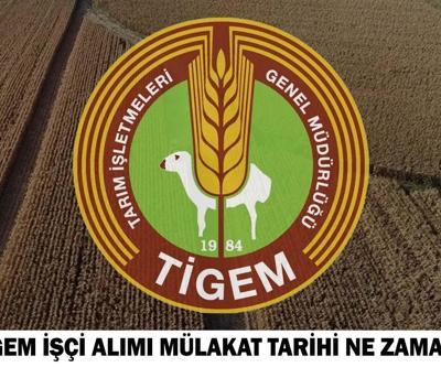 TİGEM KURA SONUÇLARI SORGULAMA EKRANI: TİGEM işçi alımı mülakat tarihi ne zaman