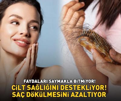 Deneyin, farkı görün Flavonoidler, polifenoller ve C vitamini içeriyor Cilt sağlığını destekliyor, saç dökülmesini azaltıyor