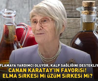 PROF. DR. CANAN KARATAY’IN FAVORİSİ Elma sirkesi mi üzüm sirkesi mi Kalp sağlığını destekliyor, zayıflamaya yardımcı oluyor