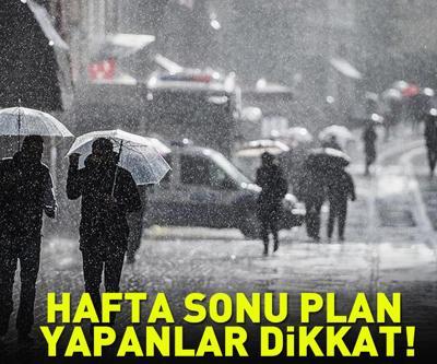 Hafta sonu plan yapanlar dikkat Sıcaklıklar Düşüyor, Yağış Geliyor