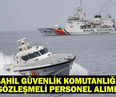 SAHİL GÜVENLİK KOMUTANLIĞI PERSONEL ALIMI BAŞVURUSU: 49 sözleşmeli personel alımı ne zaman, başvuru şartları neler