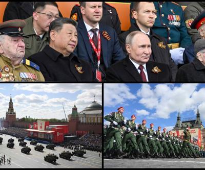 Rusya Zafer Günü’nü kutluyor: Kızıl Meydanda gövde gösterisi Putin, Kuzey Koreli askerleri selamladı...