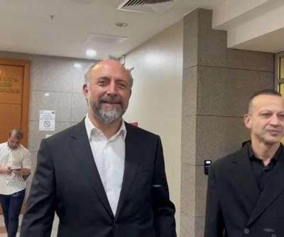 Halit Ergenç ve Rıza Kocaoğlu adliyeye geldi