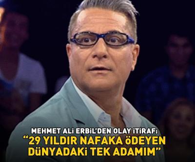 Ünlü şovmen Mehmet Ali Erbilden çarpıcı itiraf: 29 YILDIR NAFAKA ÖDEYEN DÜNYADAKİ TEK ADAMIM