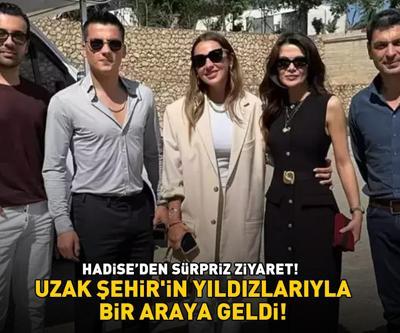 Hadiseden sürpriz ziyaret UZAK ŞEHİRİN YILDIZLARIYLA BİR ARAYA GELDİ