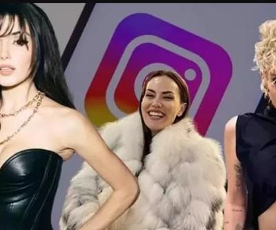 Instagramda Türkiyenin en çok takip edilen ünlüsü