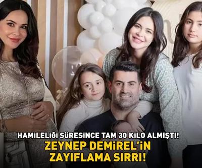 Hamileliği süresince 30 kilo almıştı Zeynep Demirelin zayıflama sırrı MUCİZEVİ ETKİ