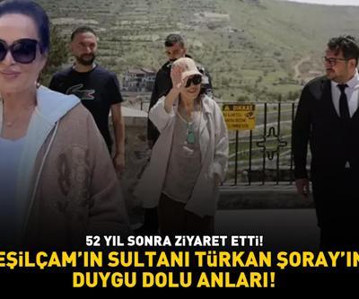 Yeşilçam’ın Sultanı Türkan Şorayın duygu dolu anları 52 YIL SONRA ZİYARET ETTİ