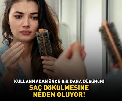 SAÇ DÖKÜLMESİNE NEDEN OLAN ÜRÜNLER Deriyi tahriş ediyor, saçların zayıflayıp kırılmasına yol açıyor