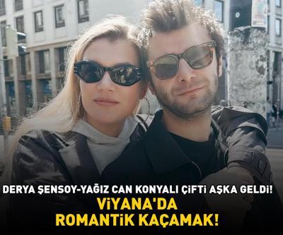 Derya Şensoy-Yağız Can Konyalı çifti aşka geldi VİYANADA ROMANTİK KAÇAMAK