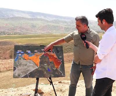 CNN TÜRK PKK kamplarına yakın bölgede