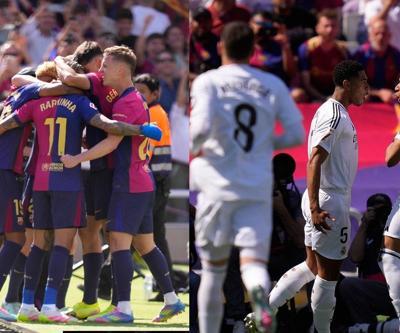 Barcelona, El Clasico’da Real Madrid’i yine yendi Şampi…