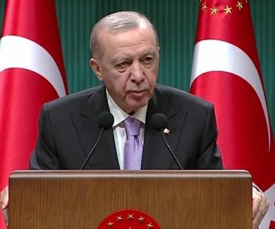 SON DAKİKA HABERİ: Kabine Toplantısı sona erdi Cumhurbaşkanı Erdoğandan önemli açıklamalar