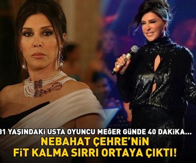 AŞK-I MEMNUNUN FİRDEVSİ NEBAHAT ÇEHRENİN FİT KALMA SIRRI 81 yaşındaki ünlü oyuncu meğer günde 40 dakika...
