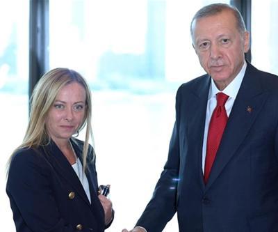 Cumhurbaşkanı Erdoğandan barış diplomasisi Meloni ile görüştü