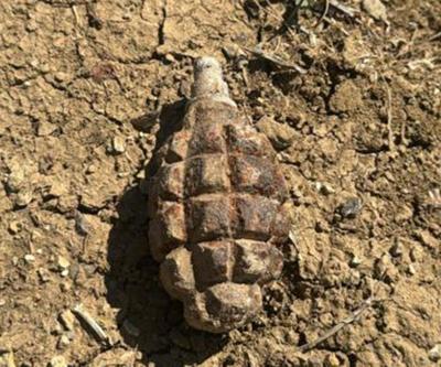 Ankara’da 104 yıllık patlamamış el bombası bulundu
