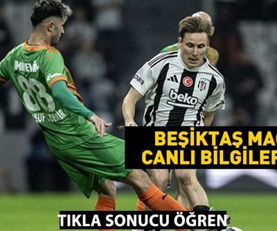 BEŞİKTAŞ BERABERE KALDI Beşiktaş Alanyaspor maç özeti