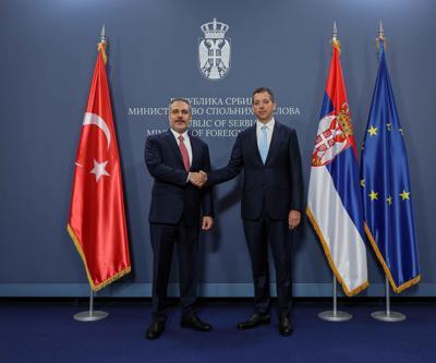 Dışişleri Bakanı Hakan Fidan, Sırp mevkidaşı Duriç ile görüştü
