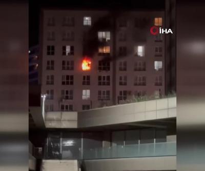 YANGINDA CAN PAZARI: Genç kadın 8. kattan aşağı atladı