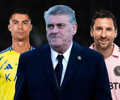 Beşiktaş Başkanı Serdal Adalıdan, Ronaldo sorusuna esprili cevap Messiyi de...