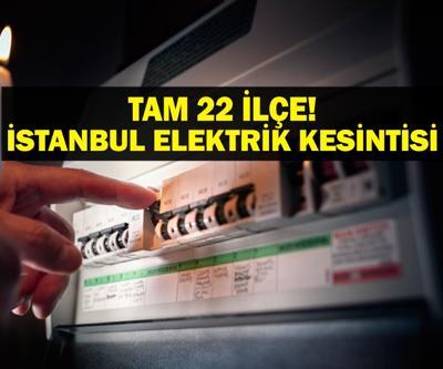 22 İLÇEDE ELEKTRİKLER KESİK İstanbul Elektrik Kesintisi Ne Zaman Bitecek İstanbulda Elektrikler Ne Zaman Gelecek BEDAŞ AYEDAŞ Elektrik Arıza Sorgulama