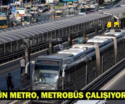 BUGÜN METRO, METROBÜS ÇALIŞIYOR MU İETT Özel Halk Otobüsleri grevi sonrasında toplu taşımada son durum