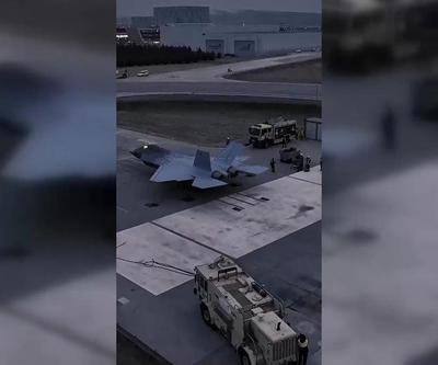 TUSAŞtan yerli muharip uçak KAANın yeni görüntüsü