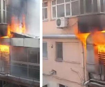 SON DAKİKA... İstanbul Mecidiyeköyde kafede yangın
