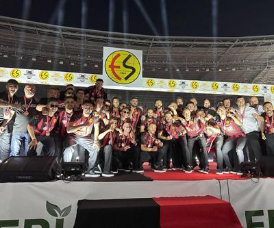 Eskişehirsporda şampiyonluk kutlandı