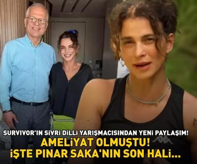 AMELİYAT OLMUŞTU Survivor Pınar Saka son halini hasta yatağından paylaştı