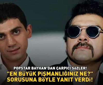 ÇARPICI SÖZLER Popstar Bayhan En büyük pişmanlığınız ne sorusuna bakın ne yanıt verdi