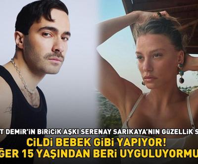 Mert Demir’in biricik aşkı Serenay Sarıkaya’nın güzellik sırrı Meğer 15 yaşından beri bunu uyguluyormuş CİLDİ BEBEK GİBİ YAPIYOR