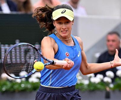 Milli tenisçi Zeynep Sönmez, Fransa Açıkta Svitolina’ya takıldı