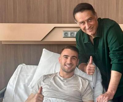 Galatasarayda milli futbolcu Yunus Akgün ameliyat edildi