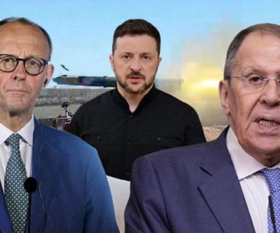 Berline giden Zelenski, Rusya sınıra asker yığıyor dedi Lavrov ise Almanyaya mesaj gönderdi: En güçlü ordu planı endişe verici...