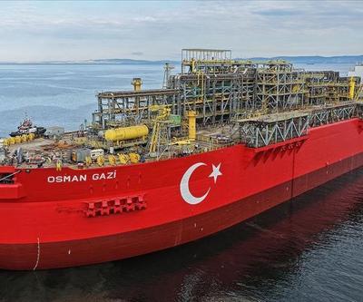 Yüzen dev platform Osman Gazi, yerli doğal gaz üretiminde kilit rol oynayacak