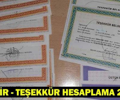 TAKDİR - TEŞEKKÜR HESAPLAMA 2025: Takdir - Teşekkür İçin Kaç Puan Gerekir, Devamsızlık Etkiler mi Takdir ve teşekkür belgesi nasıl hesaplanır