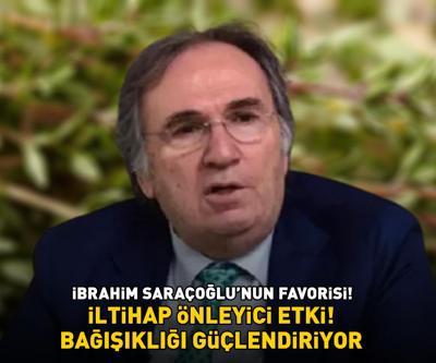 İLTİHAP ÖNLEYİCİ ETKİ İbrahim Saraçoğlunun favorisi Grip ve soğuk algınlığının kökünü kurutuyor, boğaz ağrısı ile öksürüğe iyi geliyor