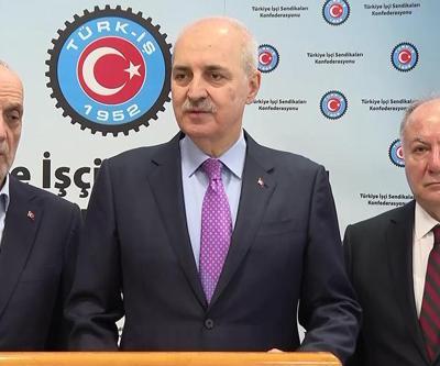 KAMU İŞÇİLERİNE ZAM PAZARLIĞI | Numan Kurtulmuş: “Temennimiz en kısa sürede imzaların atılması”