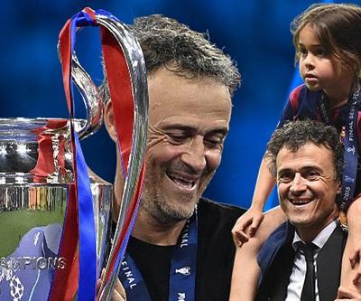 PSG Teknik Direktörü Luis Enrique, vefat eden kızına verdiği sözü gerçekleştirdi Duygulandıran konuşma...