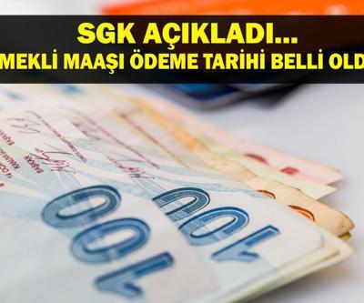 EMEKLİ MAAŞLARI BAYRAMDAN ÖNCE Mİ YATACAK Emekli Sandığı Maaş Ödemeleri Ne Zaman Yapılacak SGK Açıkladı