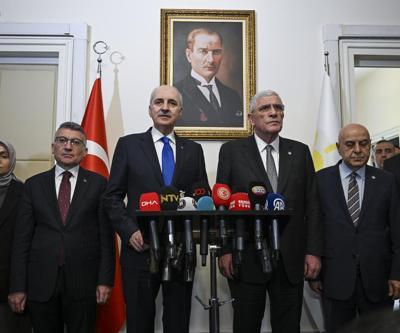 TBMM Başkanı Numan Kurtulmuş, İYİ Partiyi ziyaret etti: Terörsüz Türkiye oluşturulacak